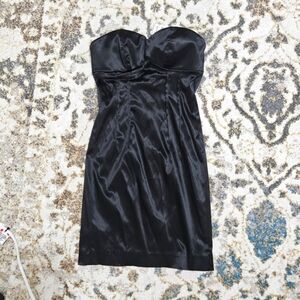 Jay Godfrey Strapless Satin Dress NWT